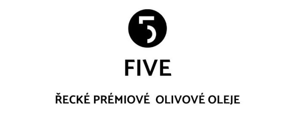 Řecké prémiové olivové oleje FIVE